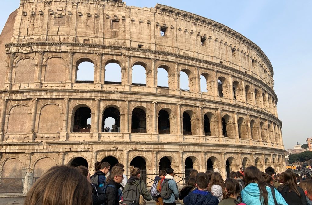 1ère  journée en Italie – Rome