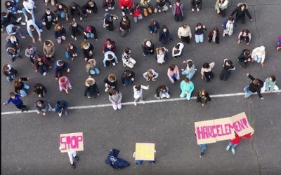 Les élèves se mobilisent : flashmob contre le harcèlement